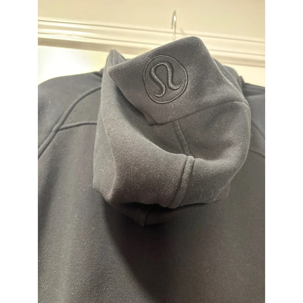 Lululemon Scuba Oversized‎ Half Zip Hoodie Black XS/S